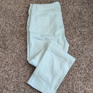 Women’s White Denim Jeans - Classic Straight Fit